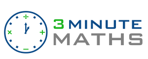 3 minute math Final logo
