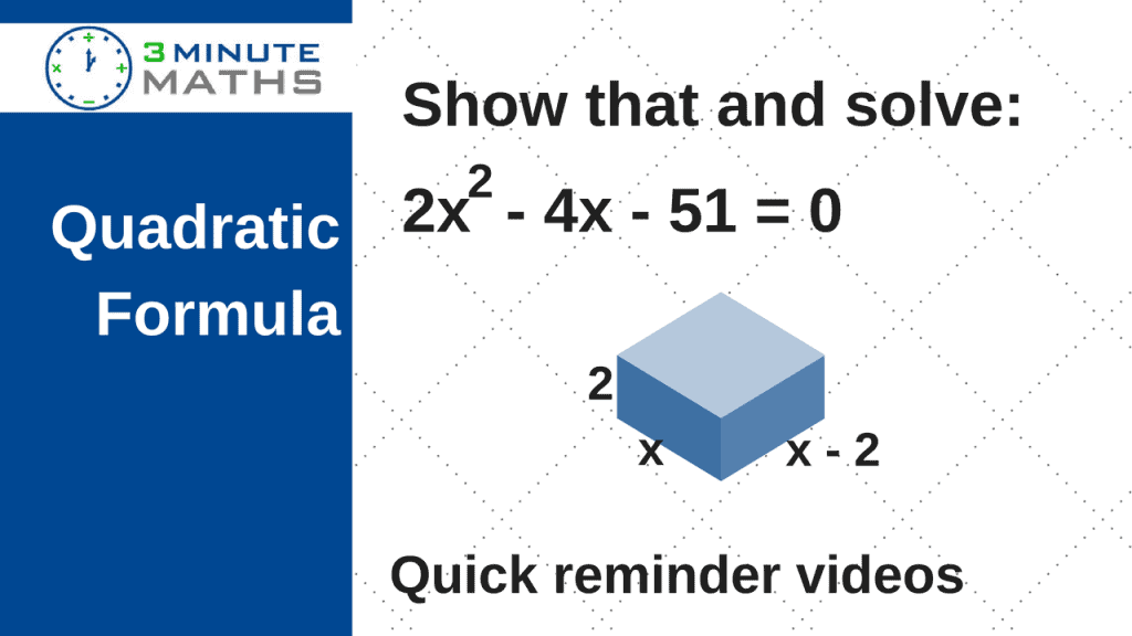 Quadratic Formula