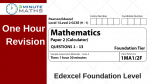 Edexcel GCSE Maths Past Papers