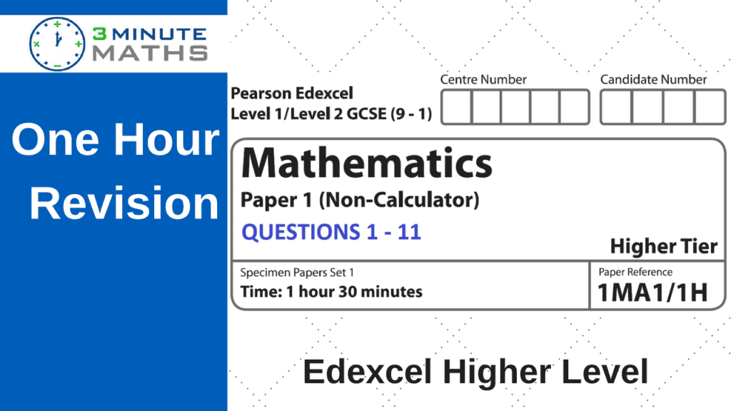 Edexcel GCSE Maths Past Paper