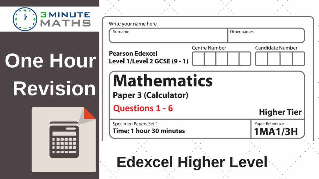 Edexcel Higher GCSE Maths Revision