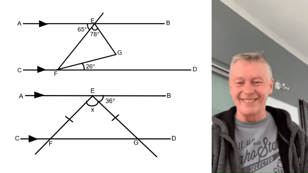 Angles in Parallel Lines