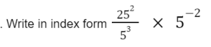 Indices GCSE to A Level Q3